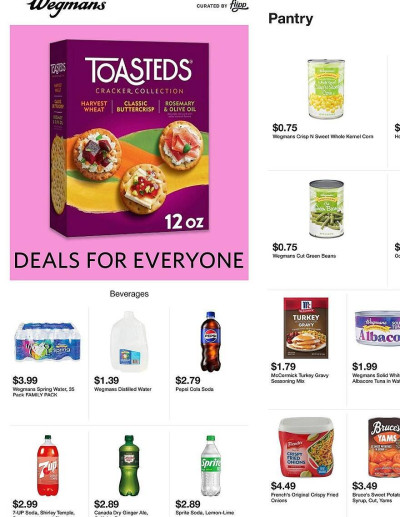  Latest Wegmans flyer ad catalog