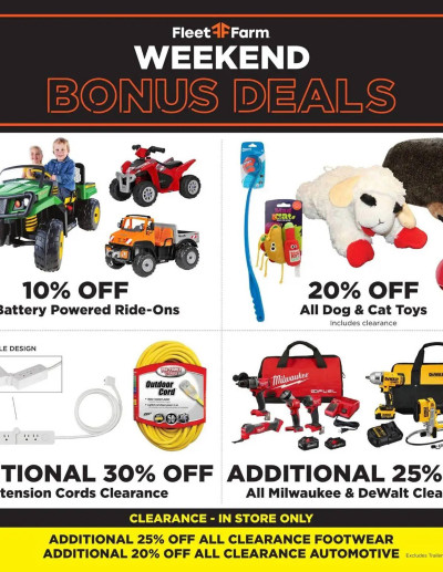 Mills Fleet Farm ad catalog