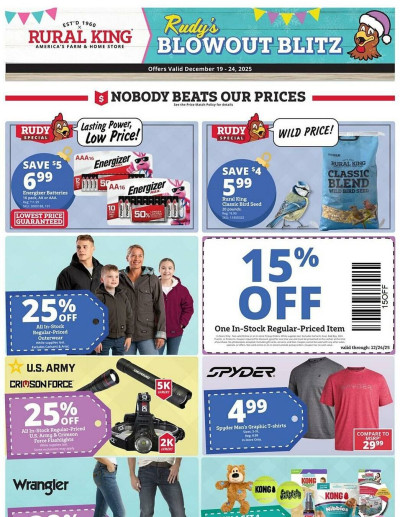 Rural King ad catalog