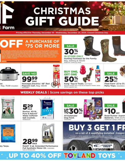 Mills Fleet Farm ad catalog