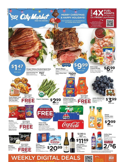City Market ad catalog