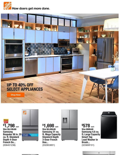 The Home Depot flyer ad catalog