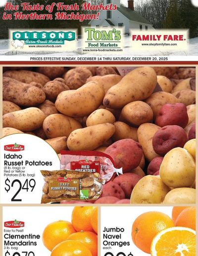 Family Fare ad catalog