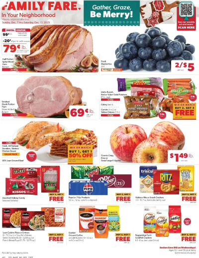 Family Fare ad catalog