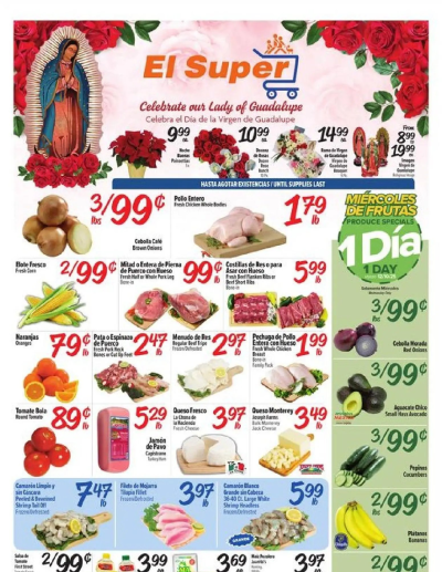 El Super  - TX ad catalog