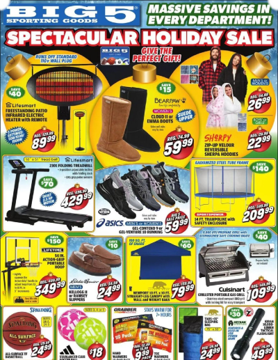 Big 5 Sporting Goods offer from 12/16/2025 ad catalog