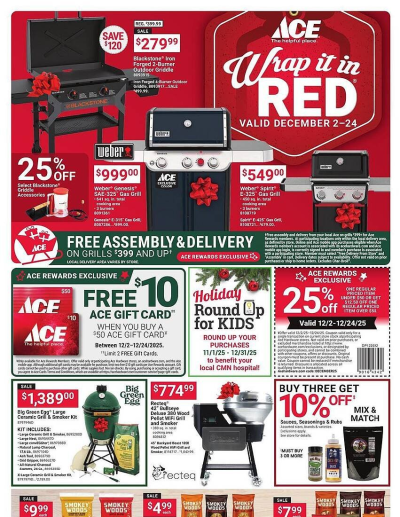 Ace Hardware flyer ad catalog