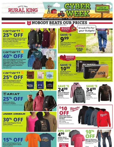 Rural King ad catalog