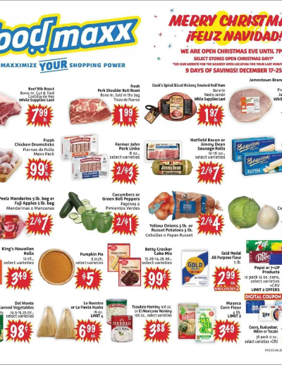 Foodmaxx ad catalog