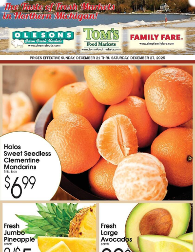 Family Fare ad catalog