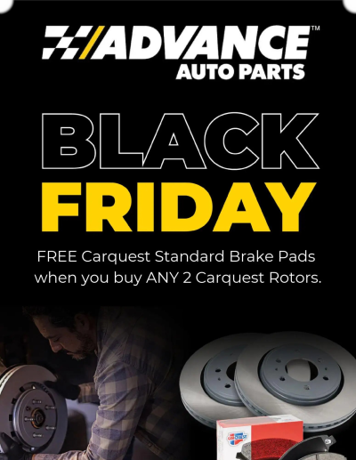 Advance Auto Parts Black Friday ad catalog