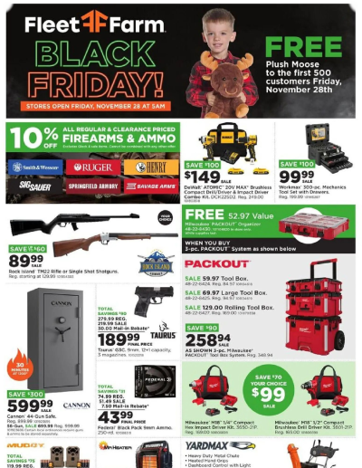 Mills Fleet Farm Black Friday ad catalog