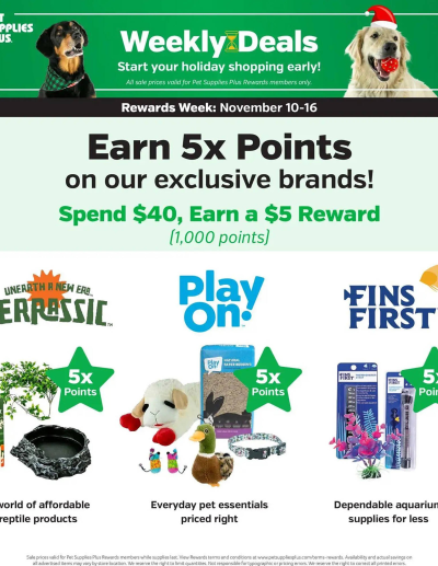  Latest Pet Supplies Plus flyer ad catalog