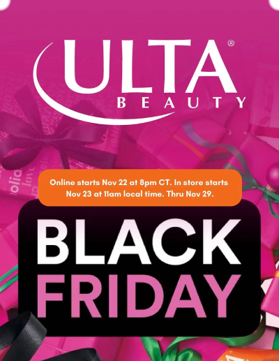 Ulta Beauty ad catalog