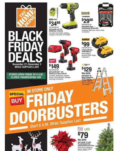  Latest The Home Depot flyer ad catalog