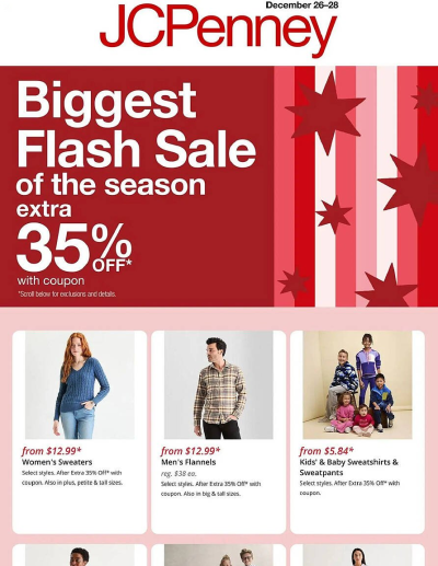 JC Penney ad catalog