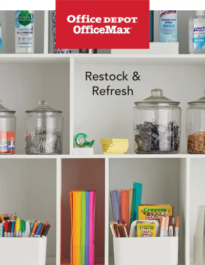  Latest Office Depot offer from 01/01/2025 Education Edition Catalog ad catalog