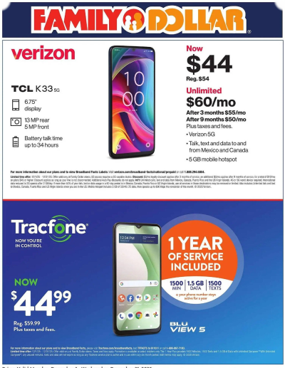 Family Dollar ad catalog