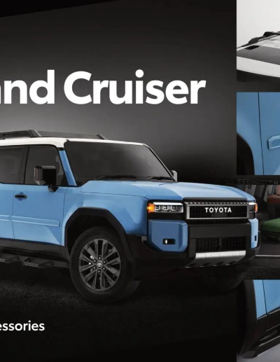 Toyota Land Cruiser Accessories ad catalog