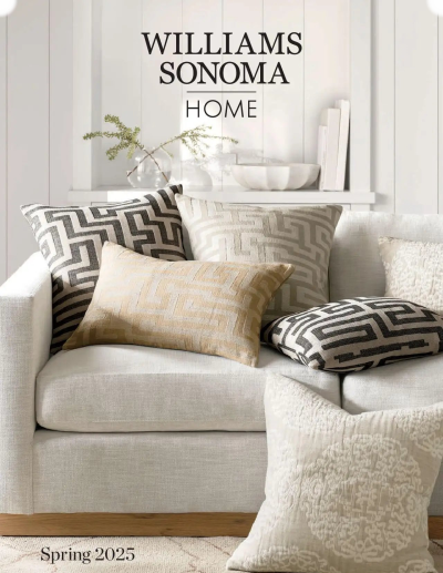 Williams-Sonoma Spring 2025 - Home ad catalog