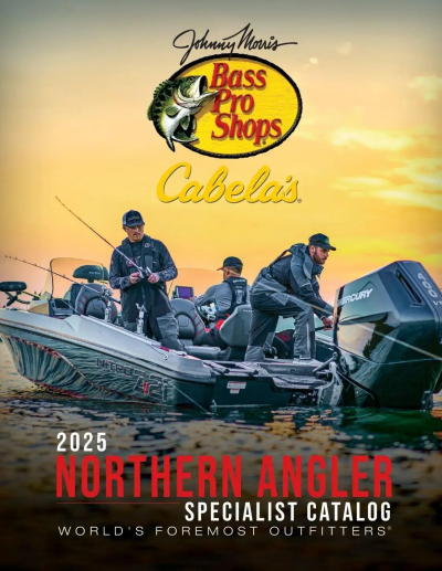 Bass Pro Northern Angler 25 ad catalog