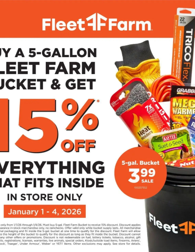 Mills Fleet Farm Ad ad catalog