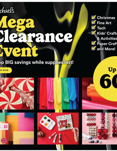 Michaels ad catalog