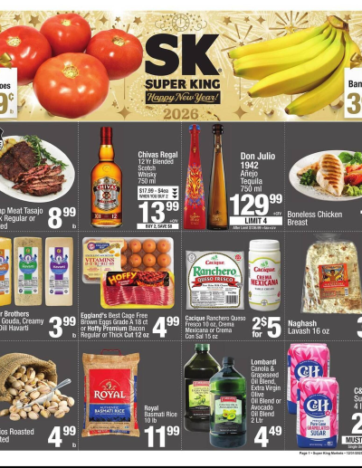 Super King Markets ad catalog