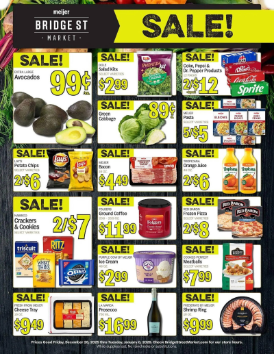 Meijer ad catalog