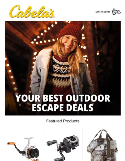 Cabela's ad catalog