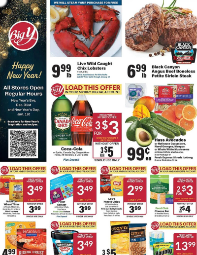 Big Y flyer ad catalog