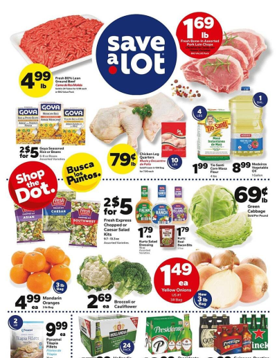 Save a Lot ad catalog