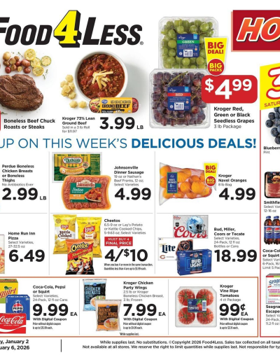  Latest Food 4 Less ad catalog