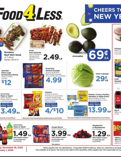 Food 4 Less ad catalog