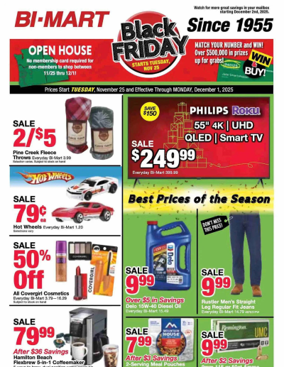 Bi-Mart ad catalog