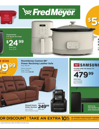 Fred Meyer ad catalog