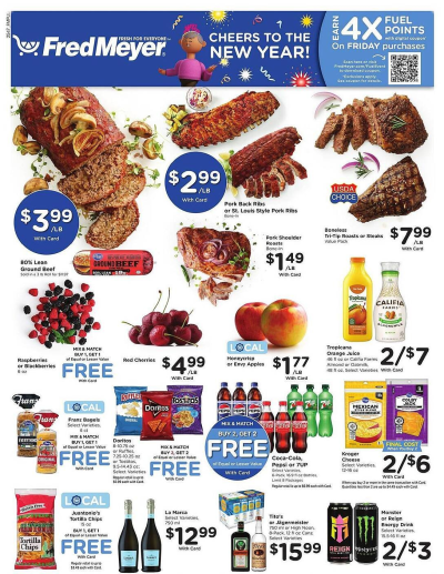 Fred Meyer ad catalog