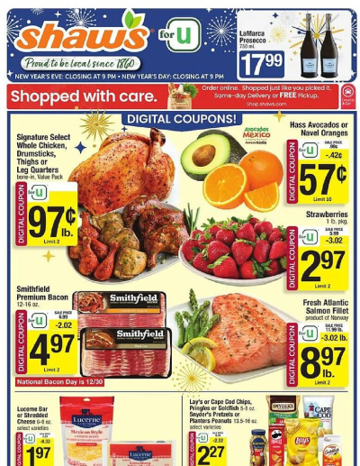 Shaw's flyer ad catalog