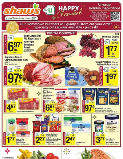 Shaw's flyer ad catalog