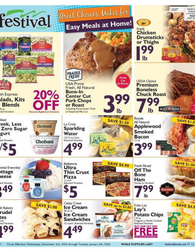 Festival Foods ad catalog