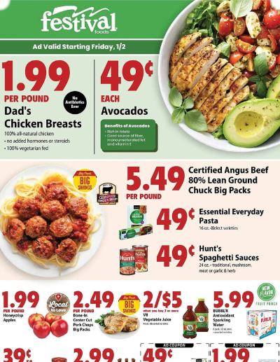 Festival Foods ad catalog