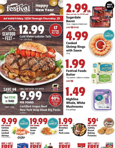 Festival Foods ad catalog