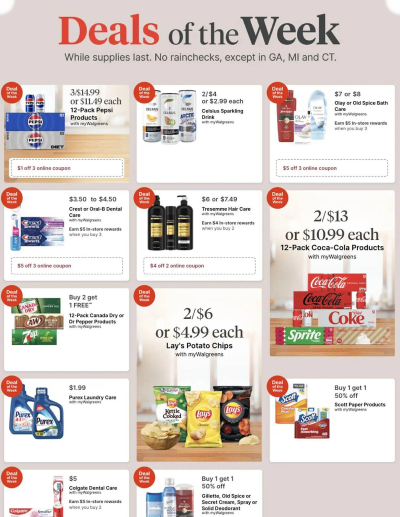 Walgreens ad catalog