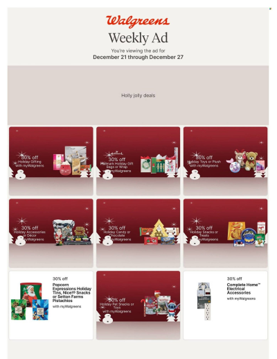 Walgreens ad catalog