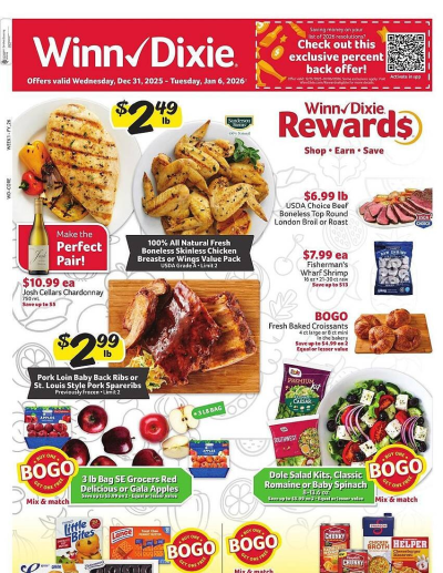 Winn Dixie ad catalog