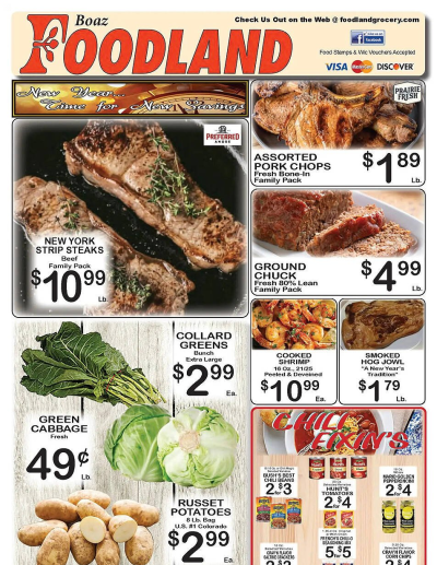 Foodland ad catalog