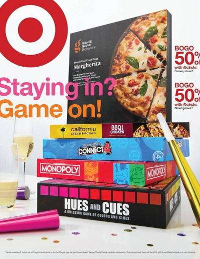 Target ad catalog