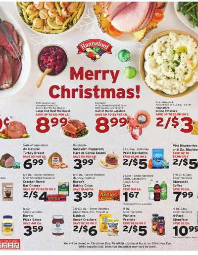 Hannaford flyer ad catalog