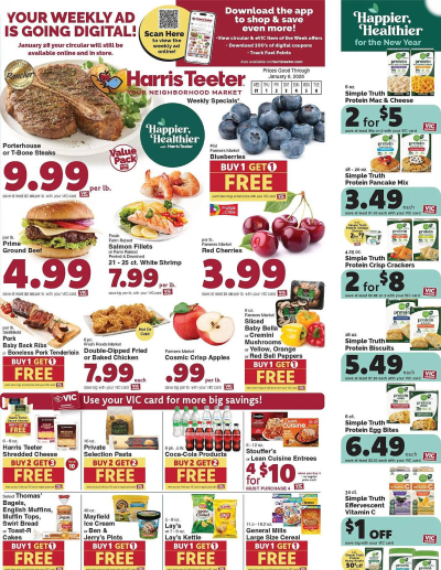  Latest Harris Teeter ad catalog