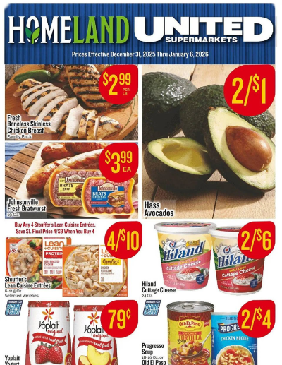 Homeland Market ad catalog